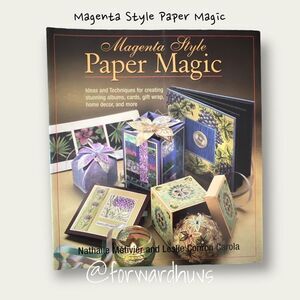 Magenta Style Paper Magic | Paper Craft Book | Paperback